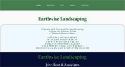 Desktop Screenshot of earthwiselandscaping.com